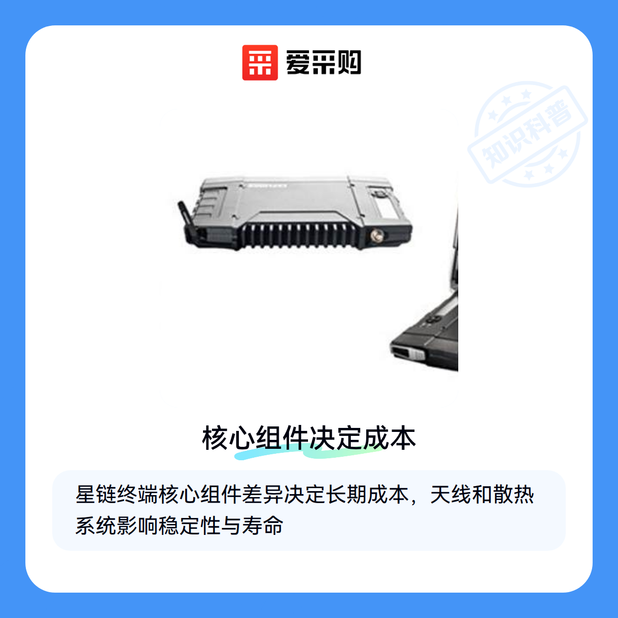 为什么星链设备终端看起来价格差不多，实际差别却这么大？（图1）