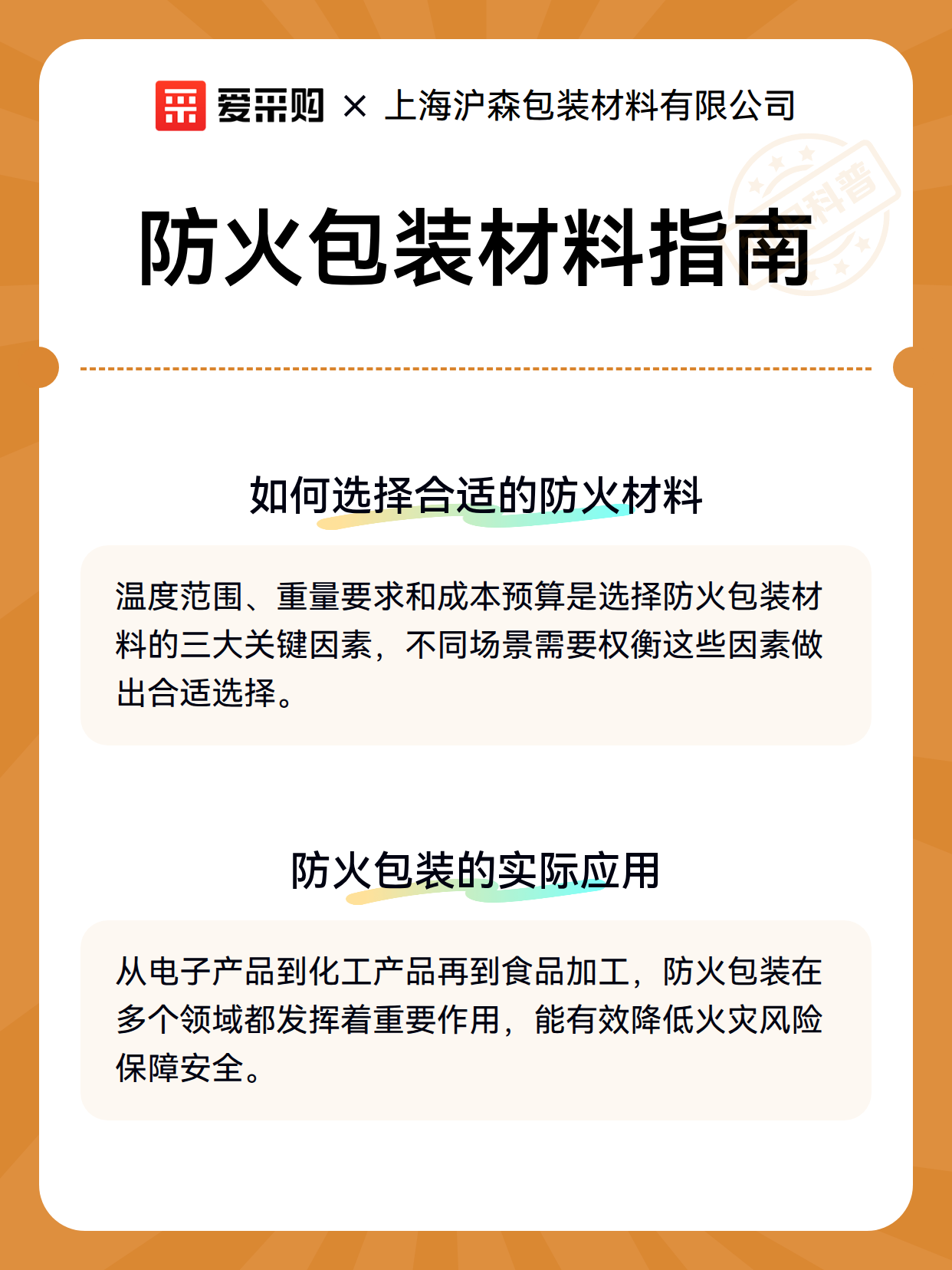 防火包装材料指南（图3）