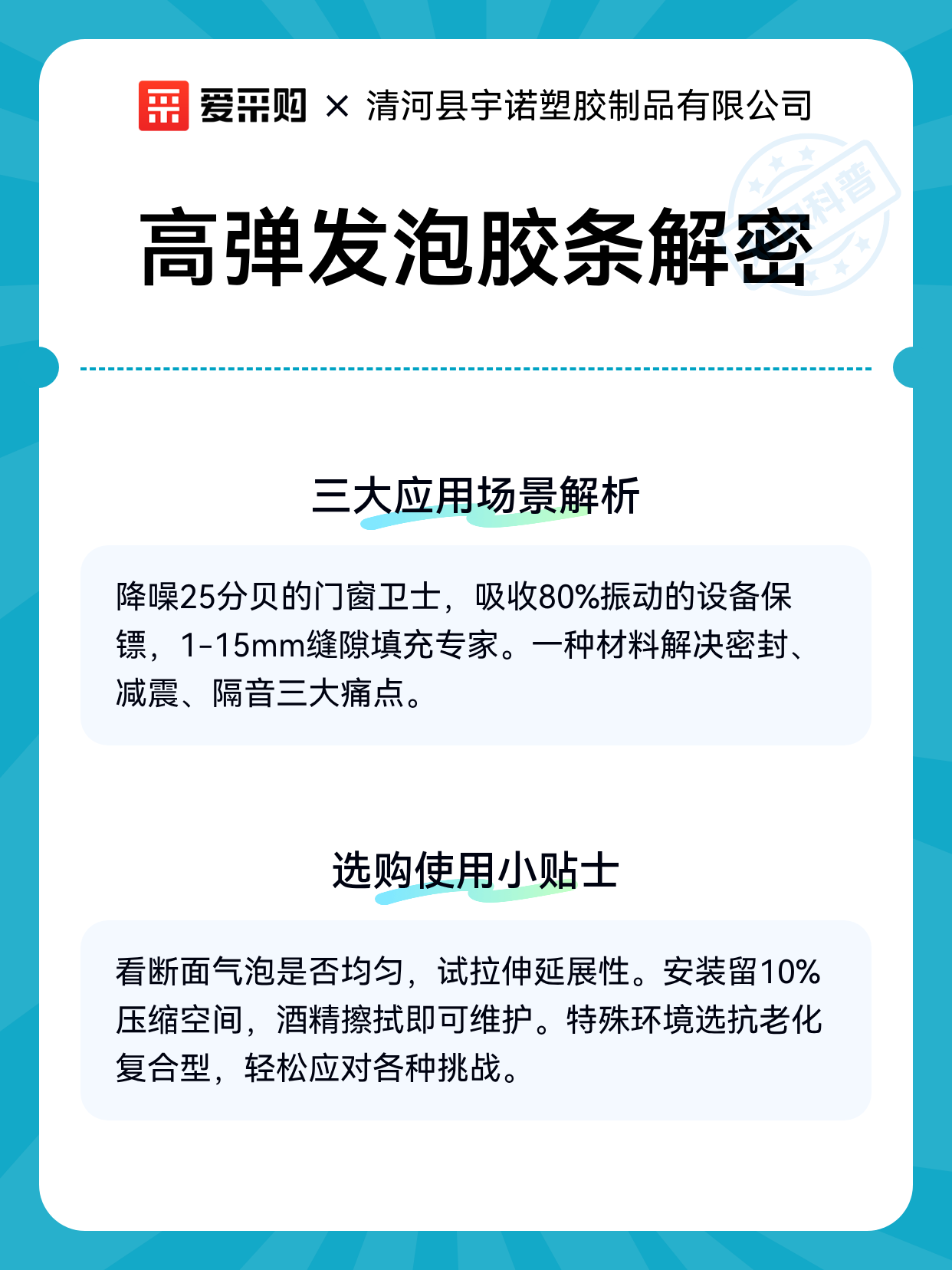 高弹发泡胶条解密（图2）