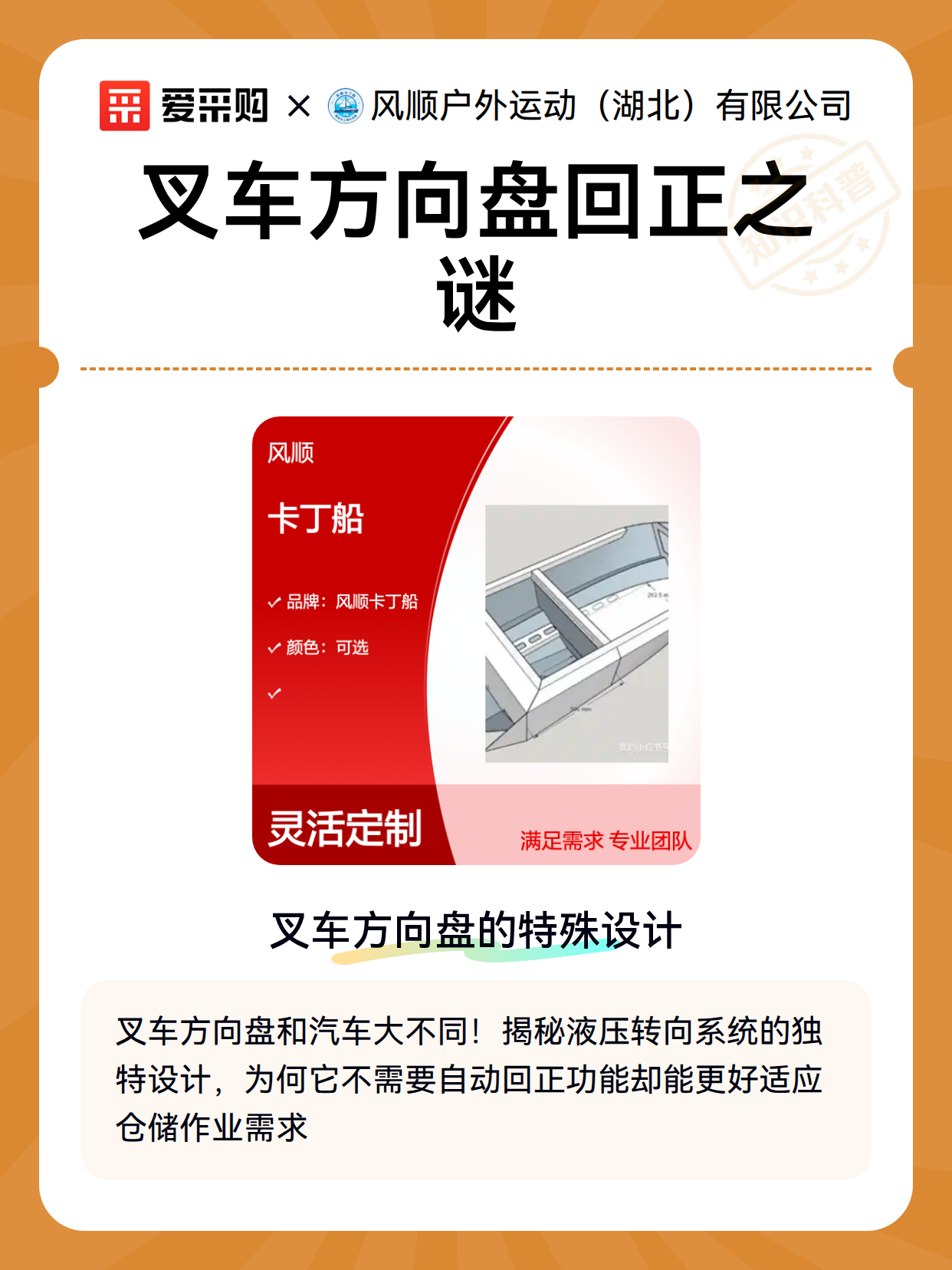 叉车方向盘回正之谜（图2）