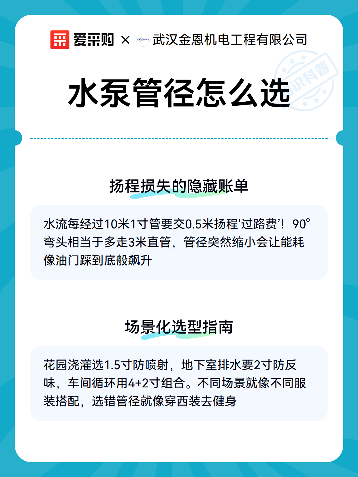 水泵管径怎么选（图3）