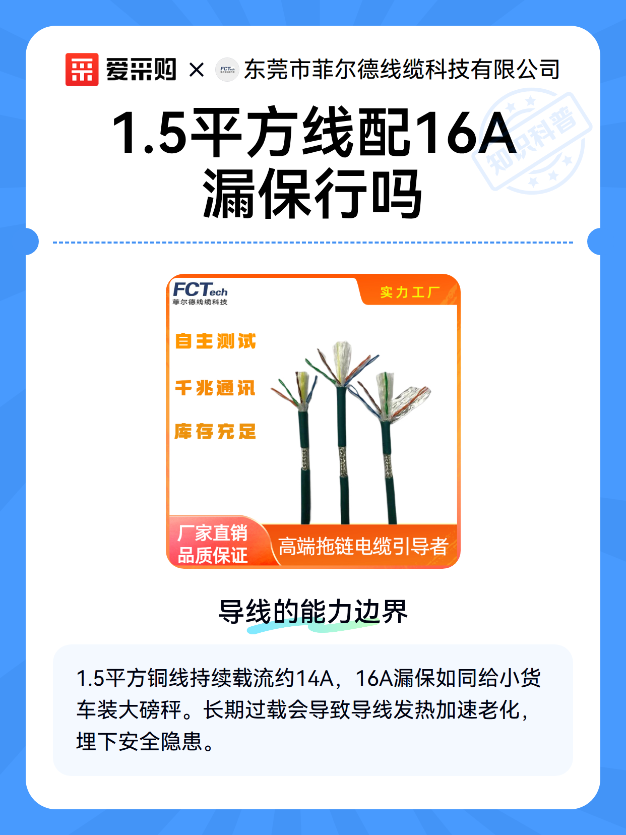 1.5平方线配16A漏保行吗（图2）