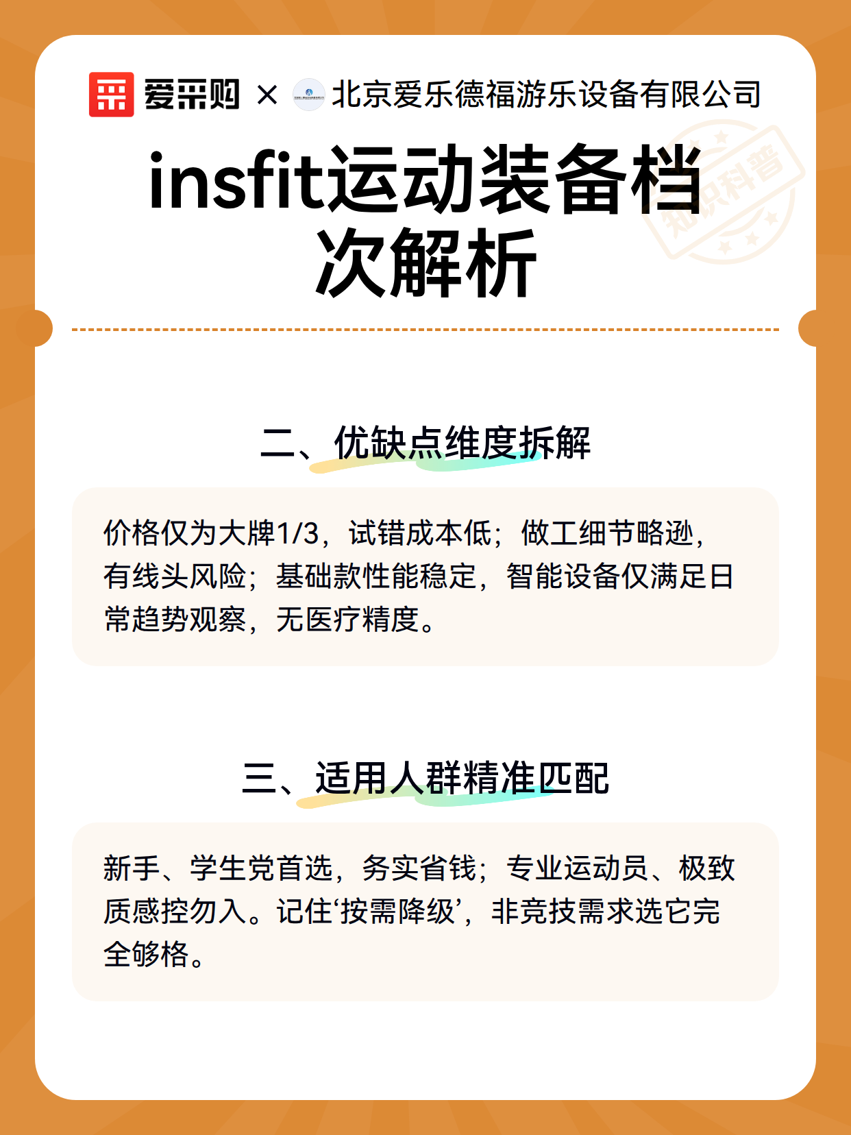 insfit运动装备档次解析（图3）