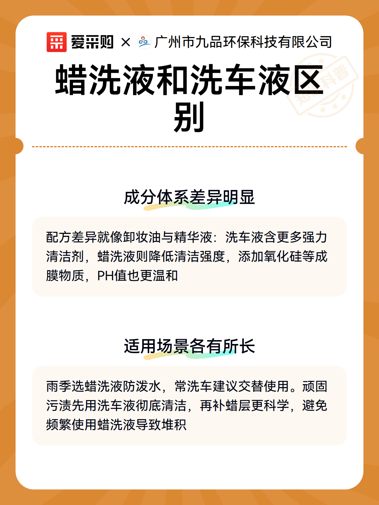 蜡洗液和洗车液区别（图3）