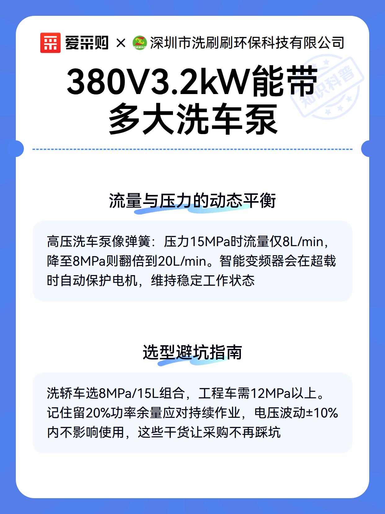 380V3.2kW能带多大洗车泵（图3）