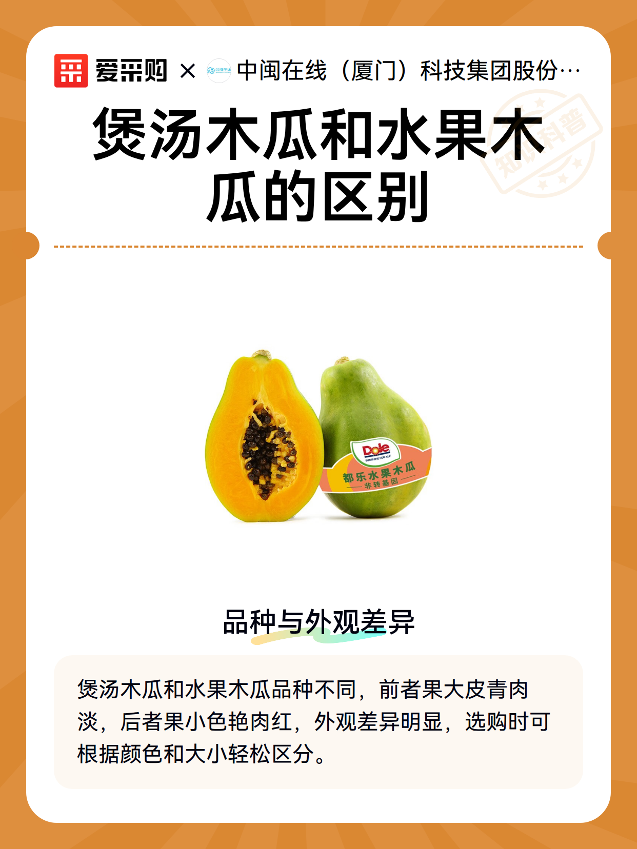 煲汤木瓜和水果木瓜的区别（图2）