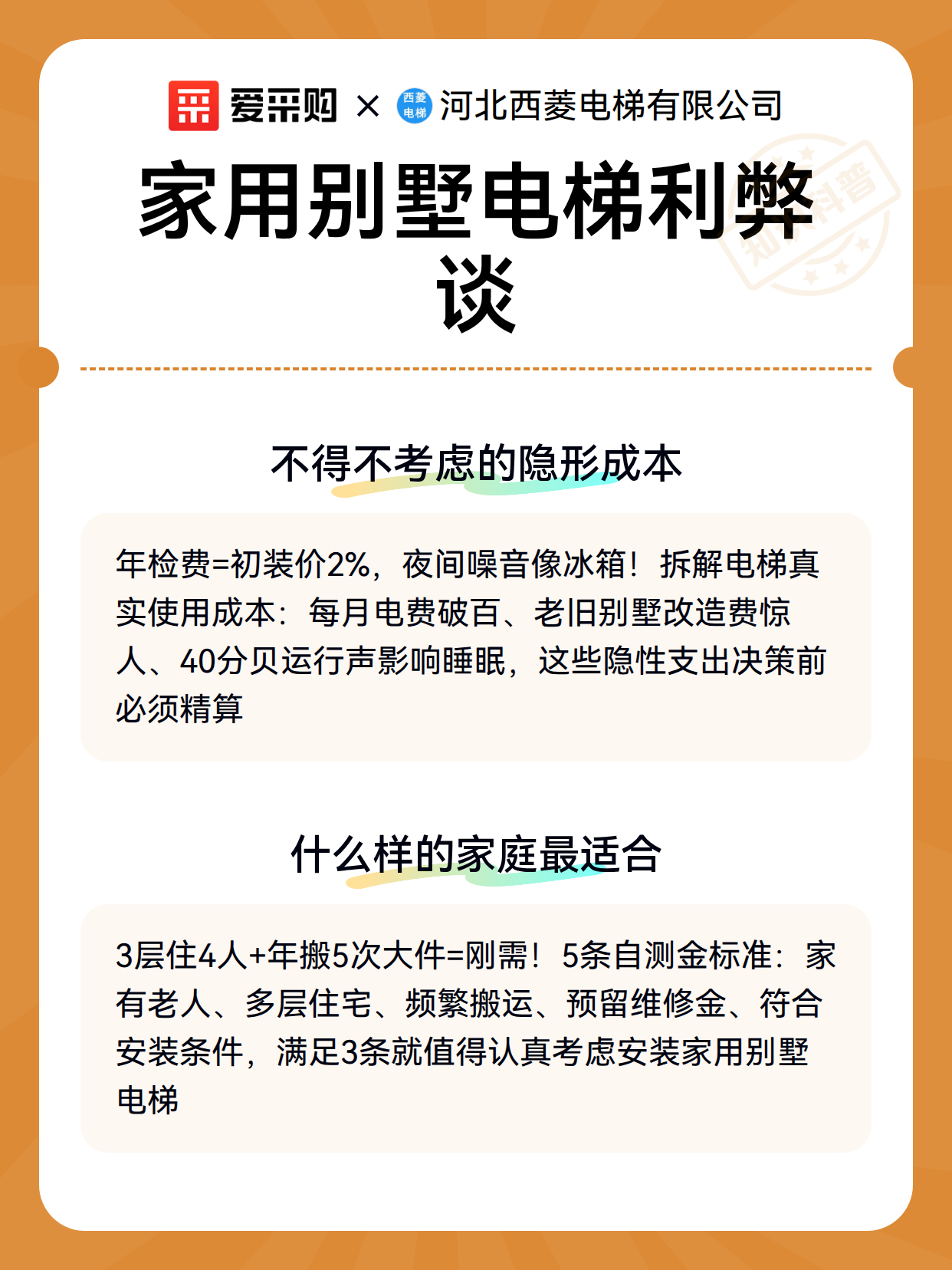 家用别墅电梯利弊谈（图3）