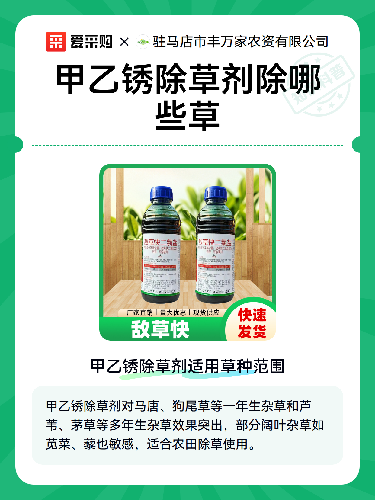 甲乙锈除草剂除哪些草（图2）