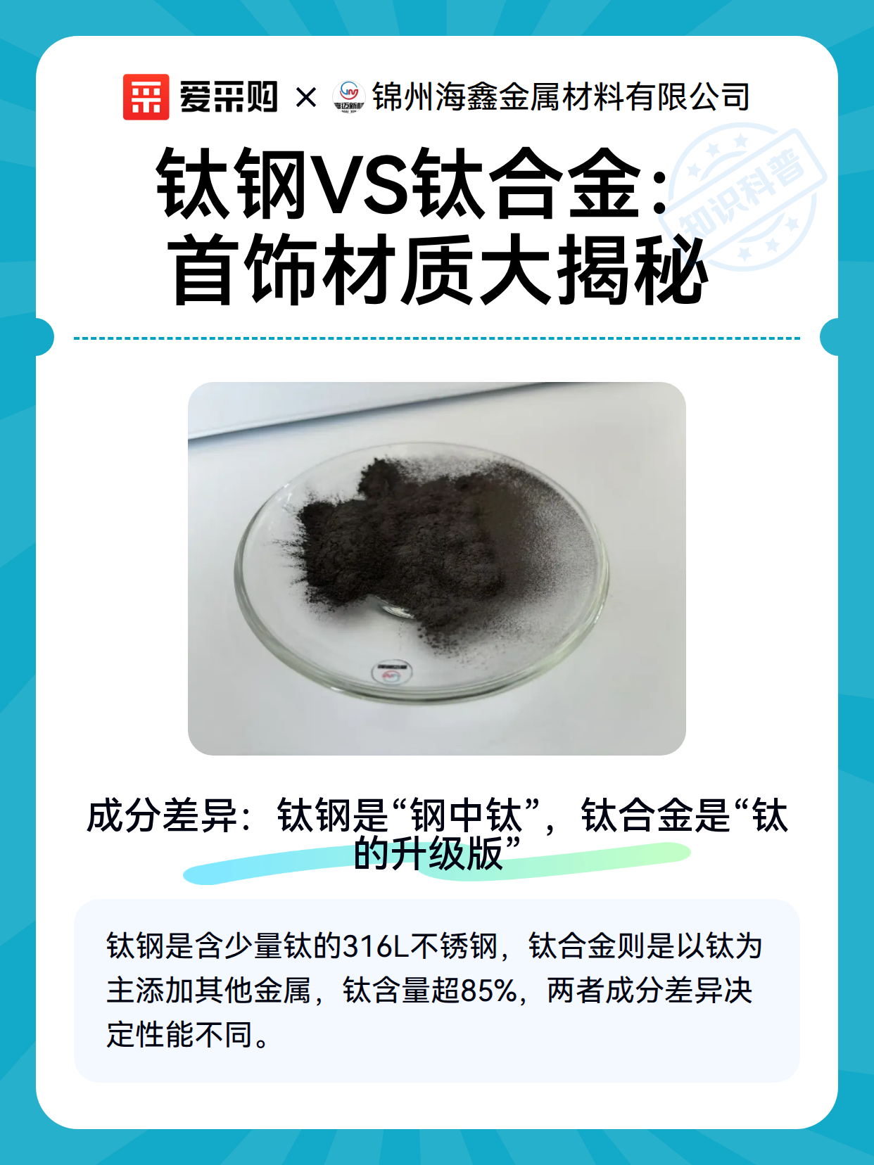 钛钢VS钛合金：首饰材质大揭秘（图2）