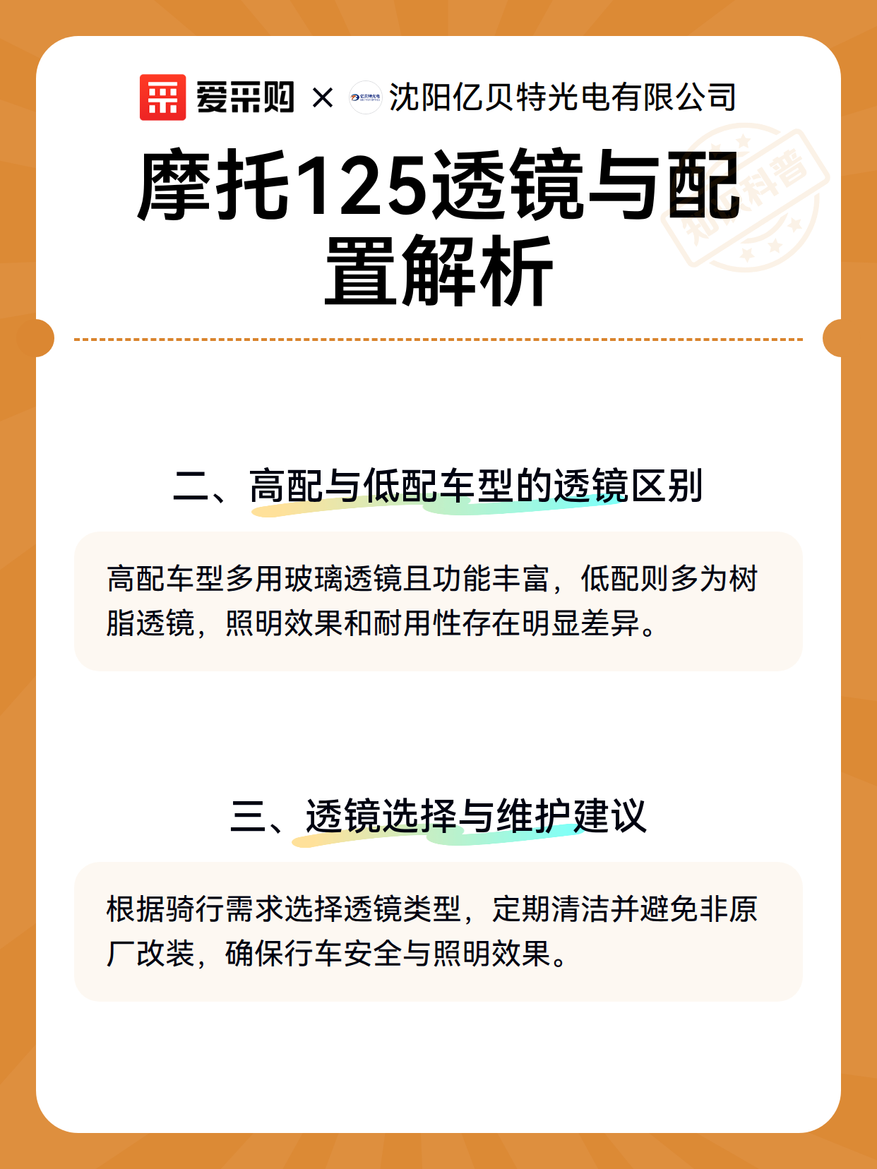 摩托125透镜与配置解析（图3）