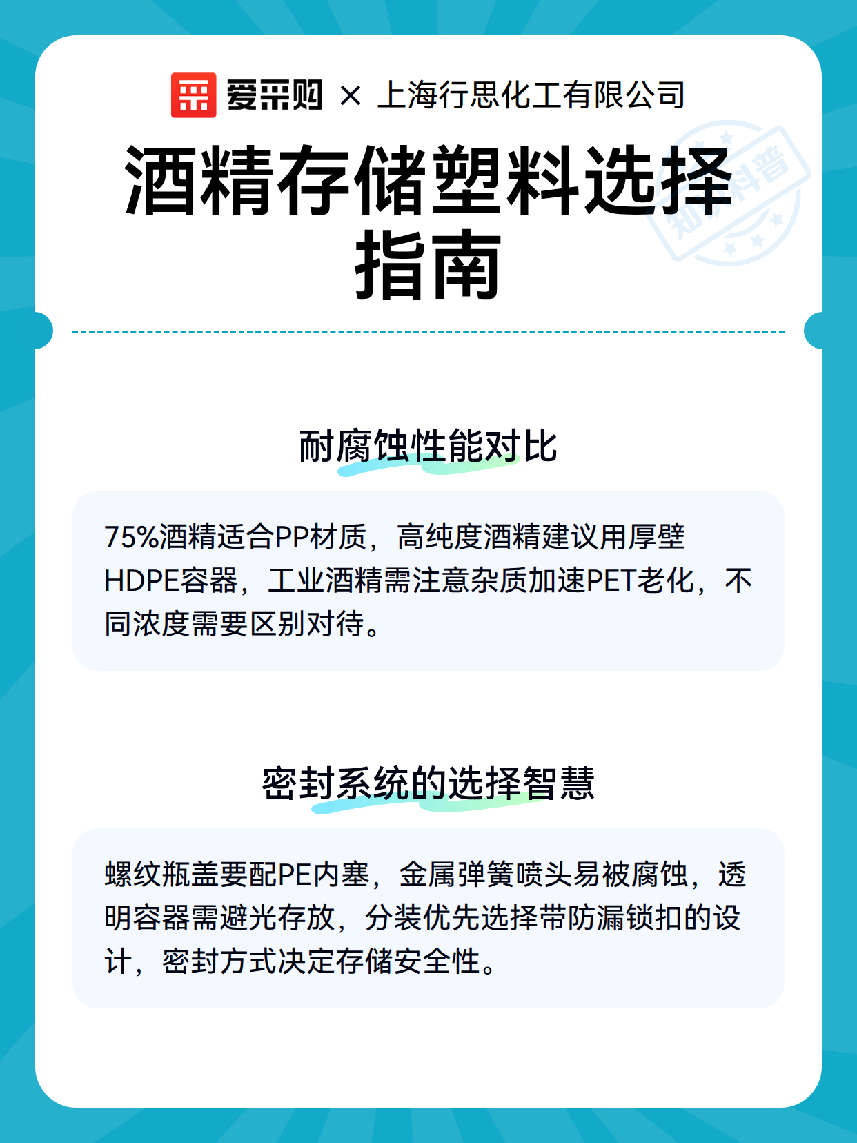 酒精存储塑料选择指南（图3）