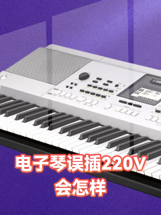 电子琴误插220V会怎样（图1）