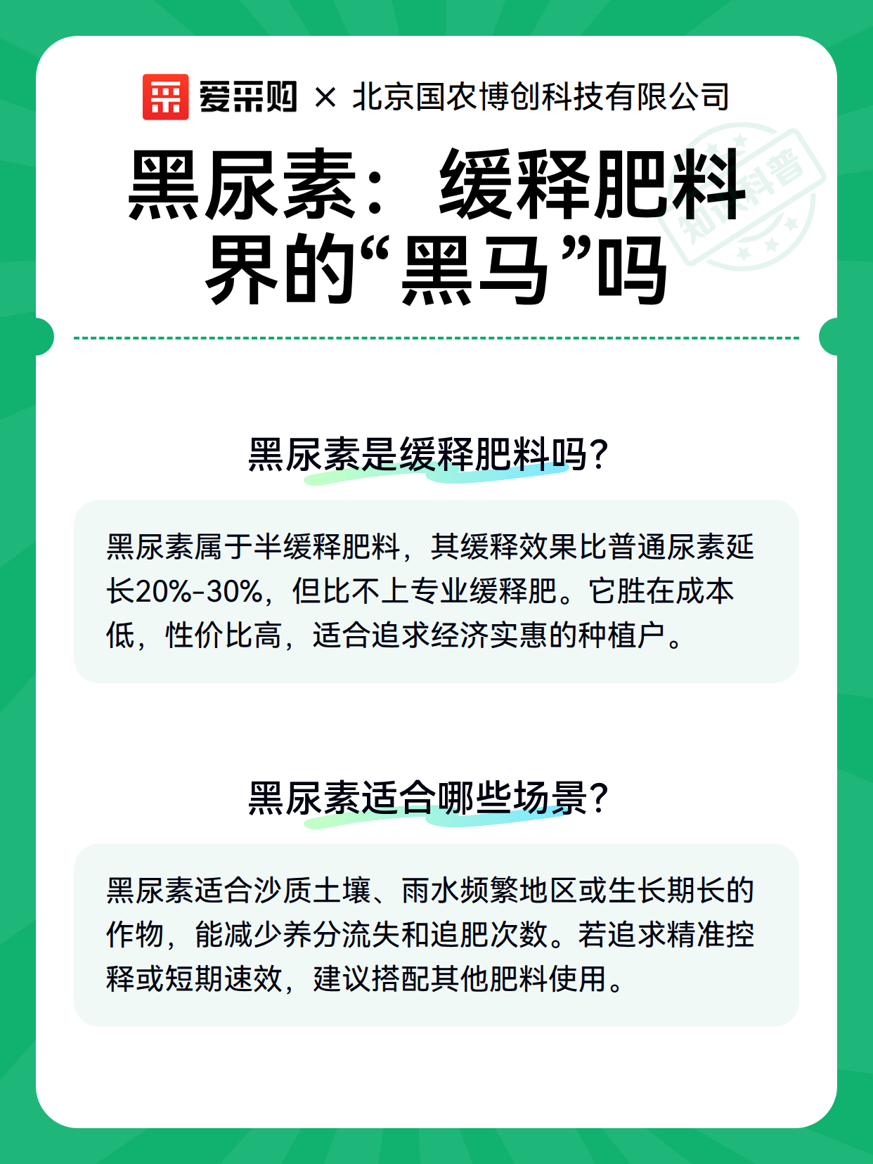 黑尿素：缓释肥料界的“黑马”吗（图3）