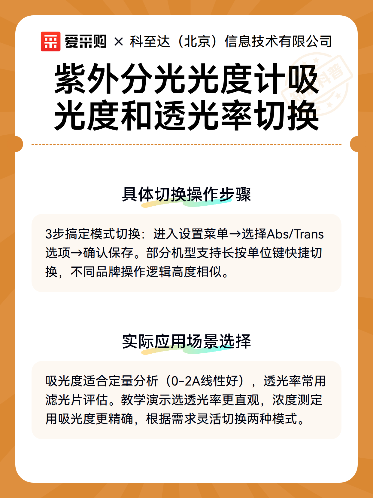 紫外分光光度计吸光度和透光率切换（图3）