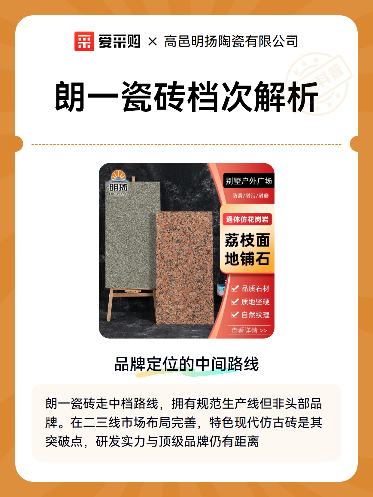 朗一瓷砖档次解析（图2）