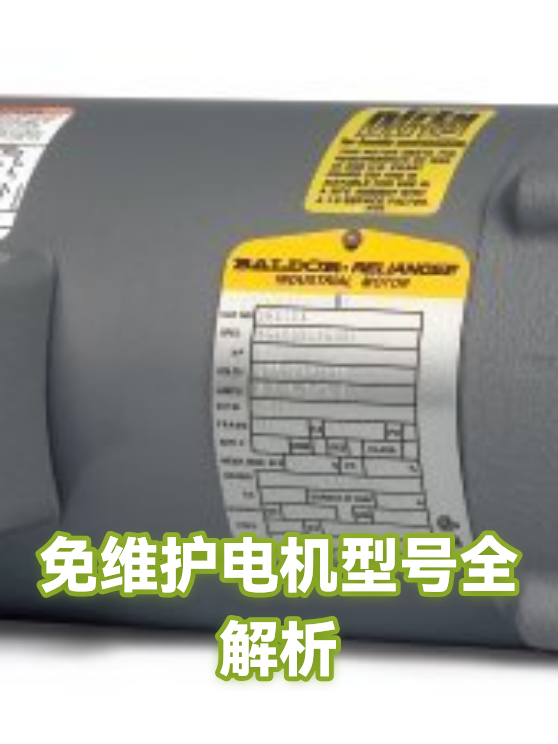 免维护电机型号全解析（图1）