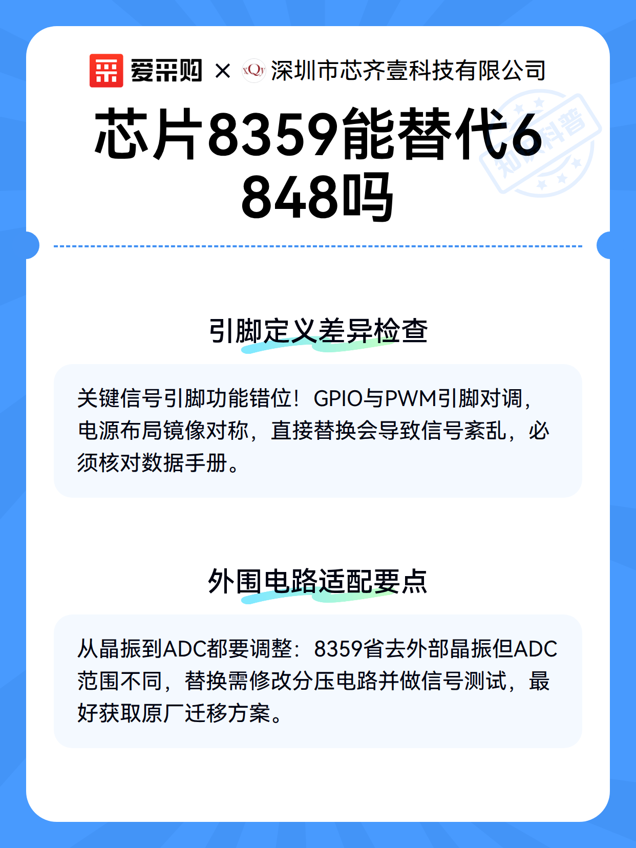 芯片8359能替代6848吗（图3）