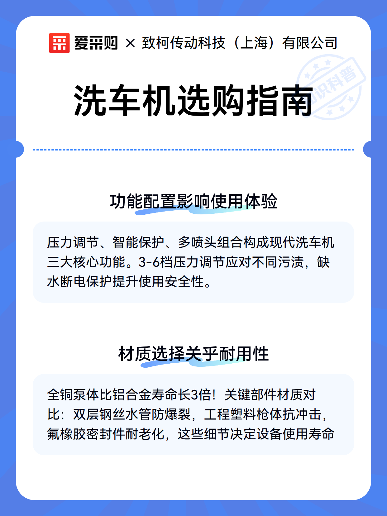 洗车机选购指南（图3）