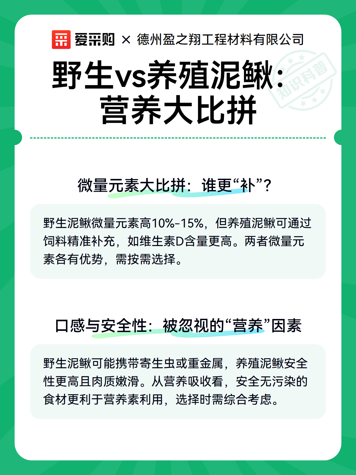 野生vs养殖泥鳅：营养大比拼（图3）