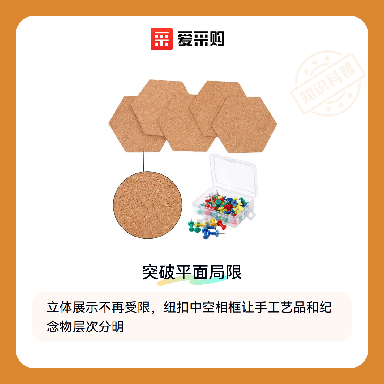 纽扣中空相框：如何让你的立体展示更有层次感？（图1）