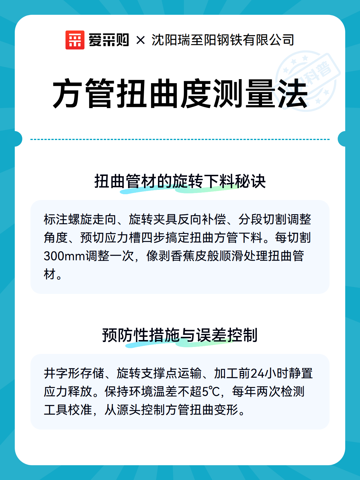 方管扭曲度测量法（图3）