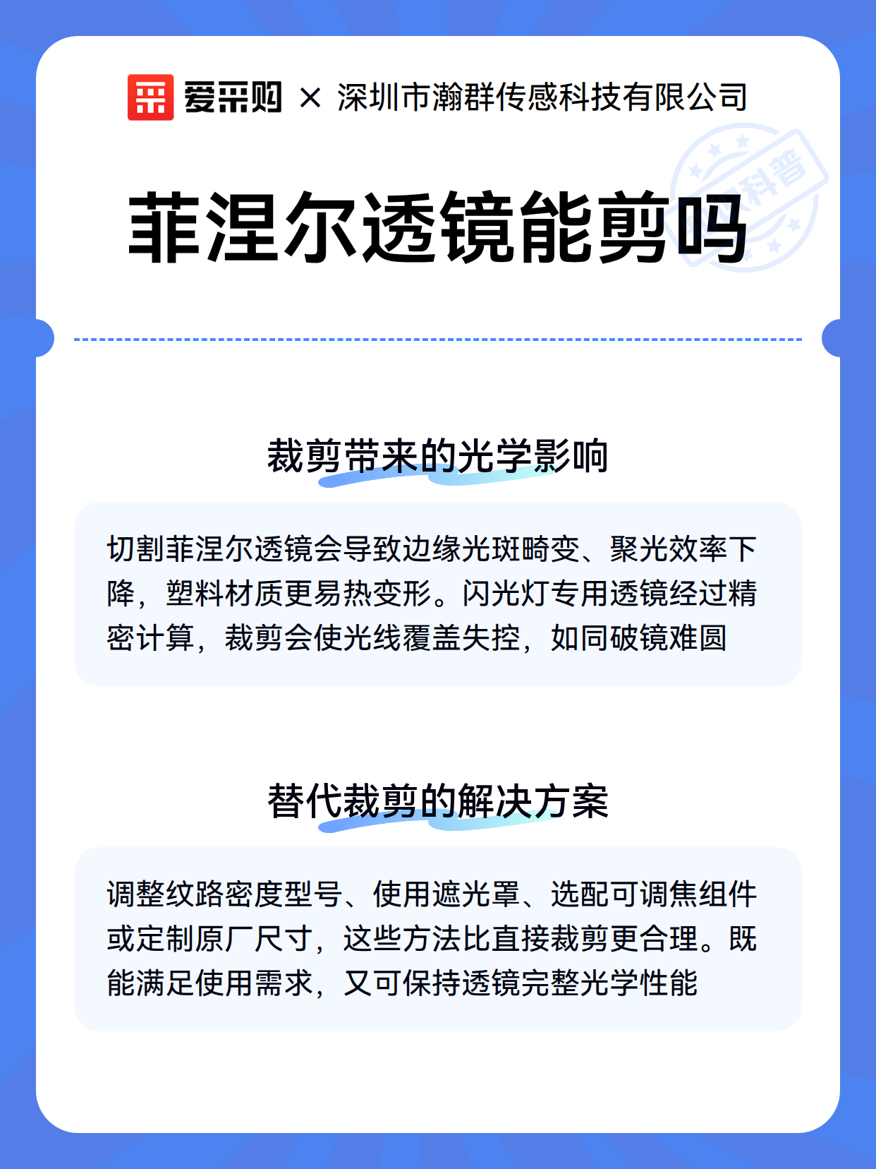 菲涅尔透镜能剪吗（图3）