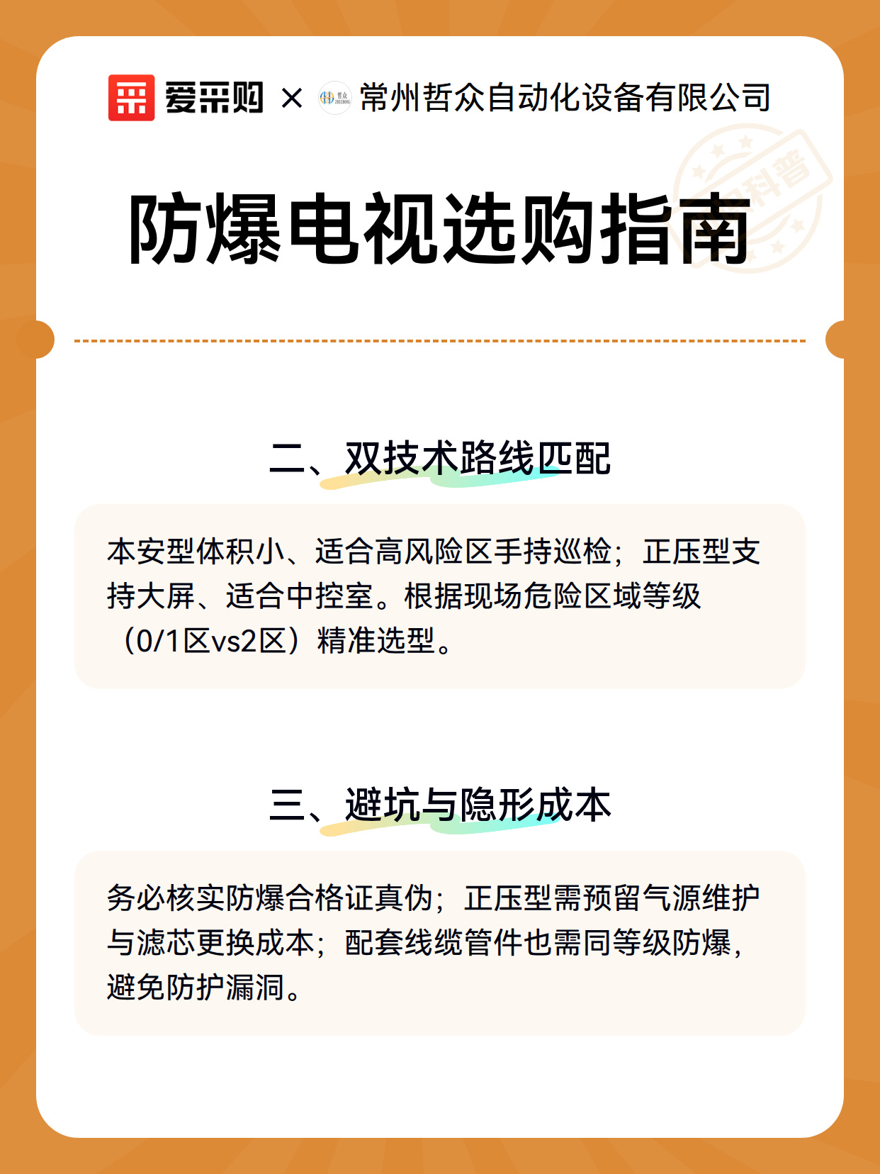 防爆电视选购指南（图2）