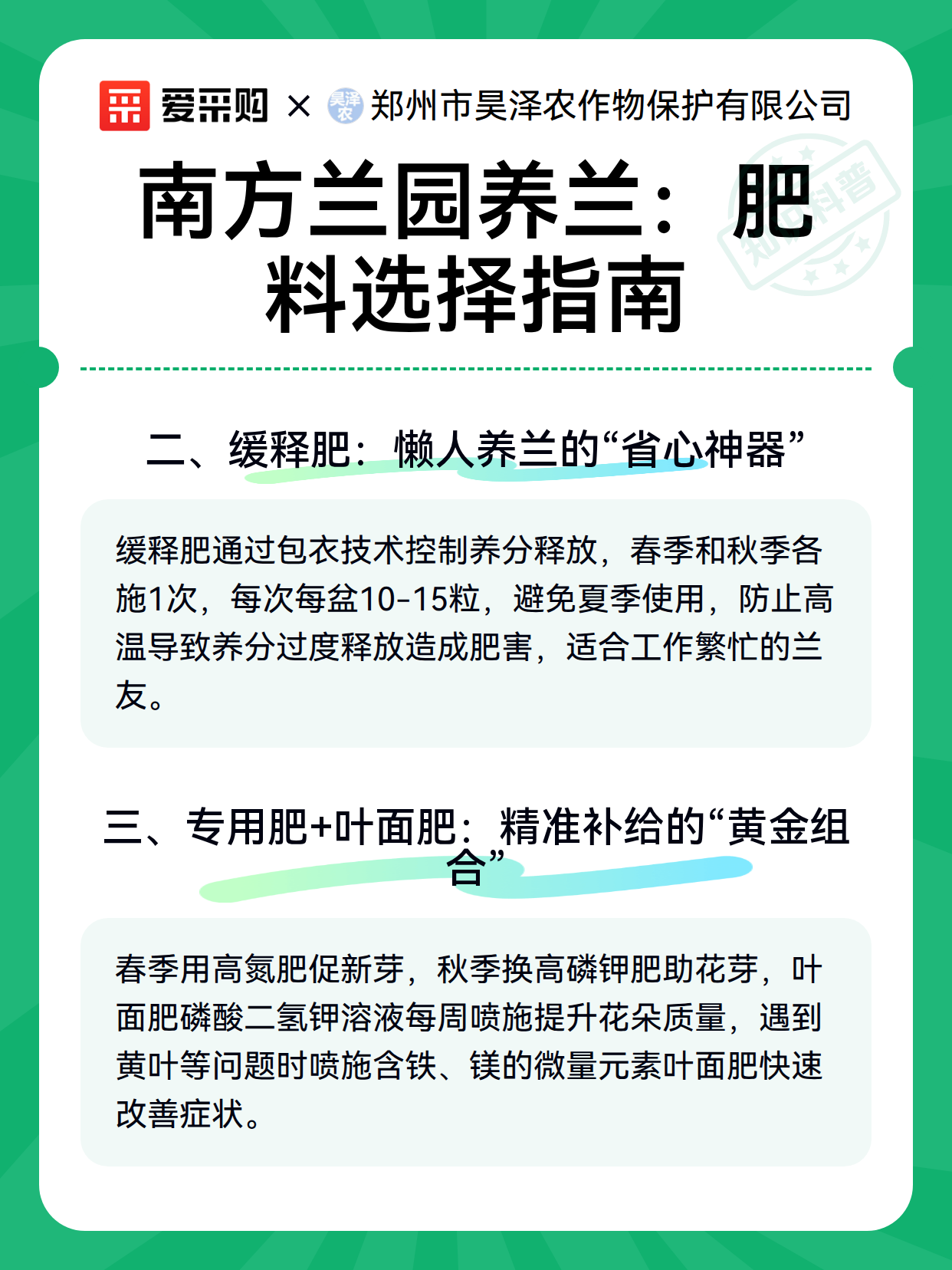 南方兰园养兰：肥料选择指南（图3）