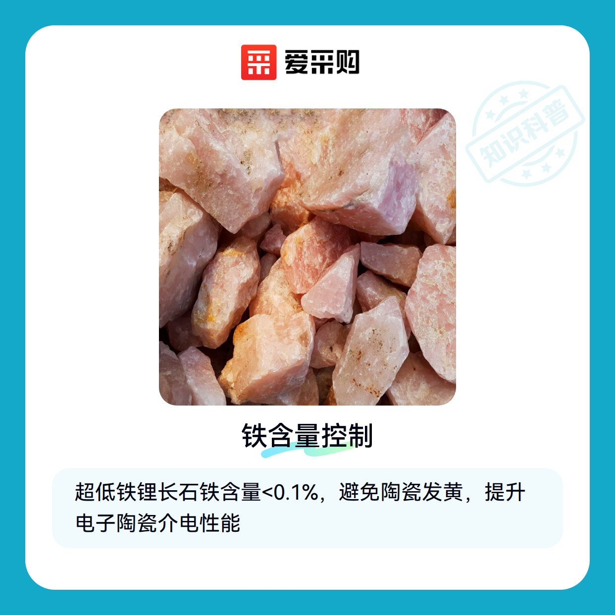 为什么高端陶瓷离不开超低铁锂长石？（图1）