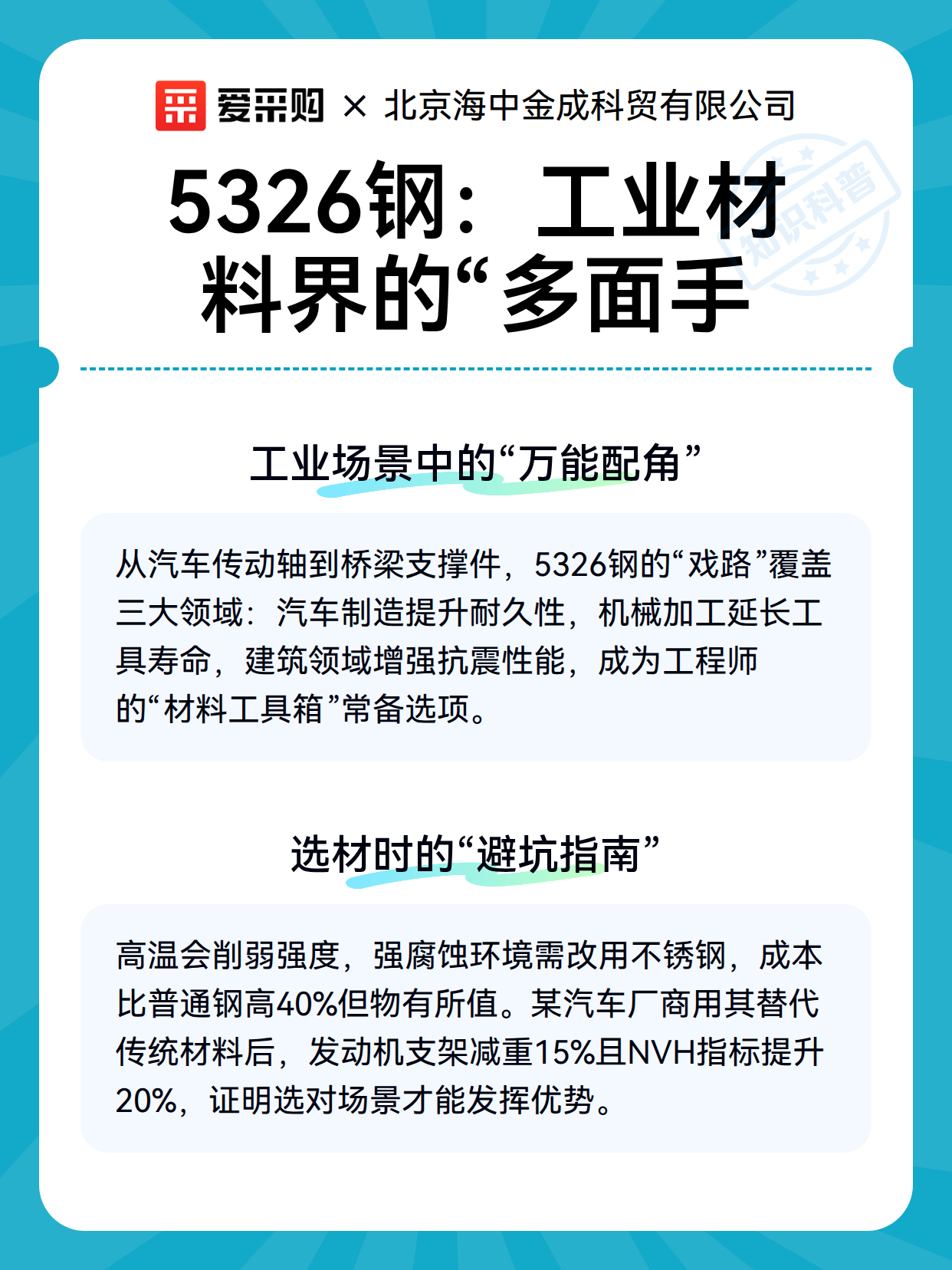 5326钢：工业材料界的“多面手（图3）
