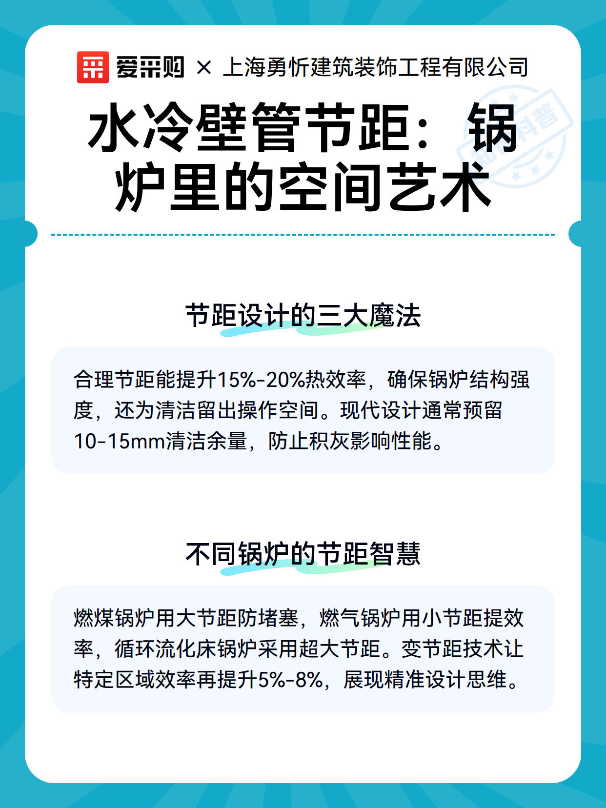 水冷壁管节距：锅炉里的空间艺术（图2）