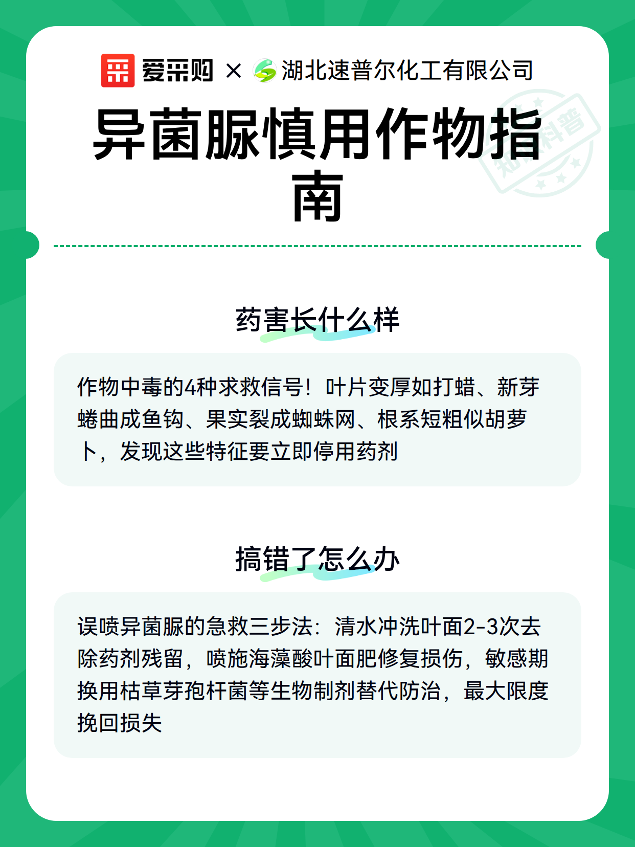 异菌脲慎用作物指南（图3）