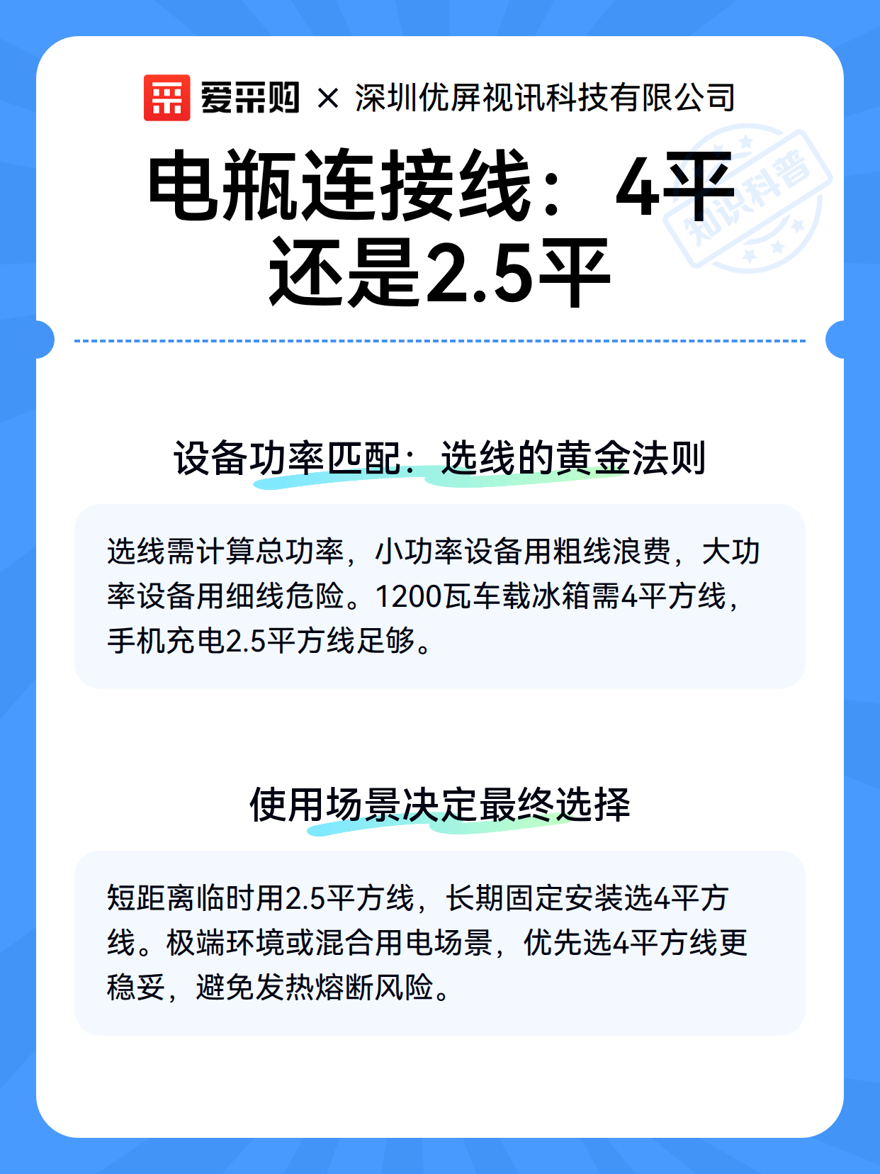 电瓶连接线：4平还是2.5平（图3）