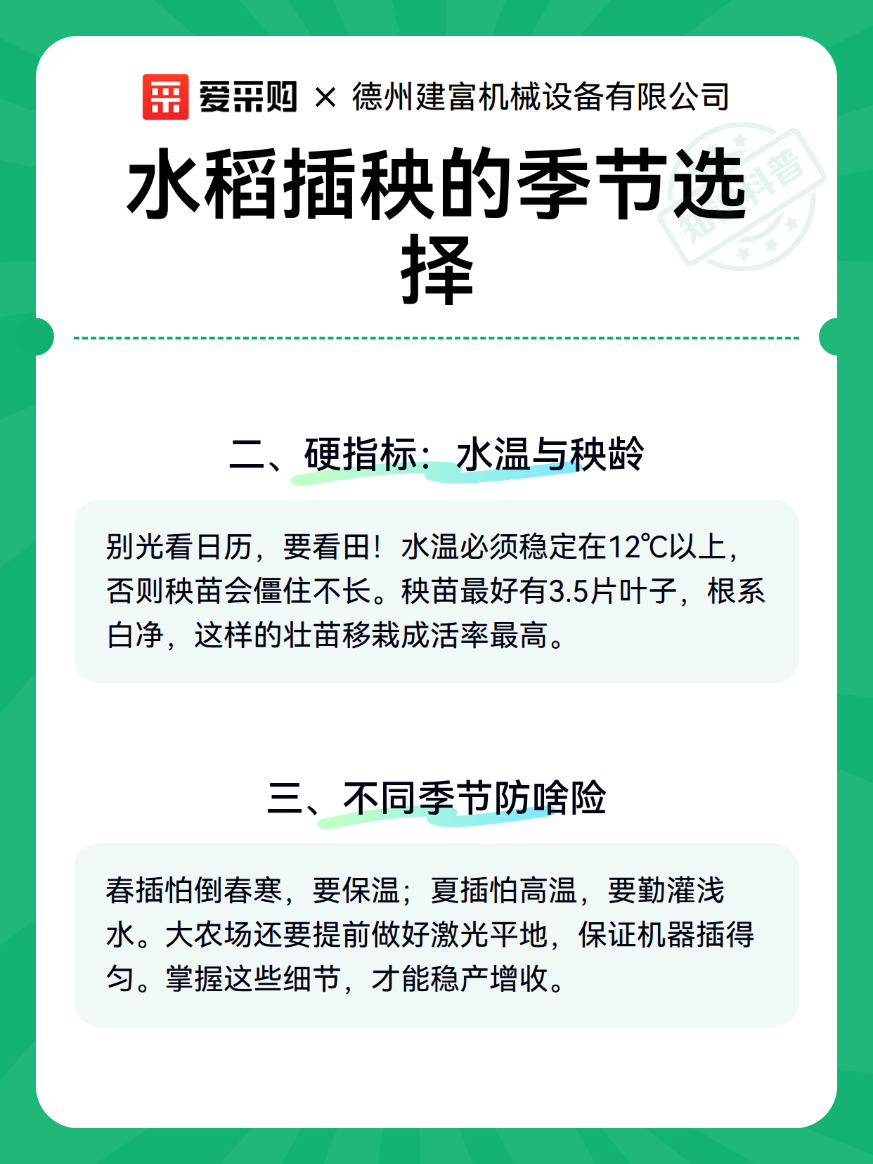 水稻插秧的季节选择（图3）