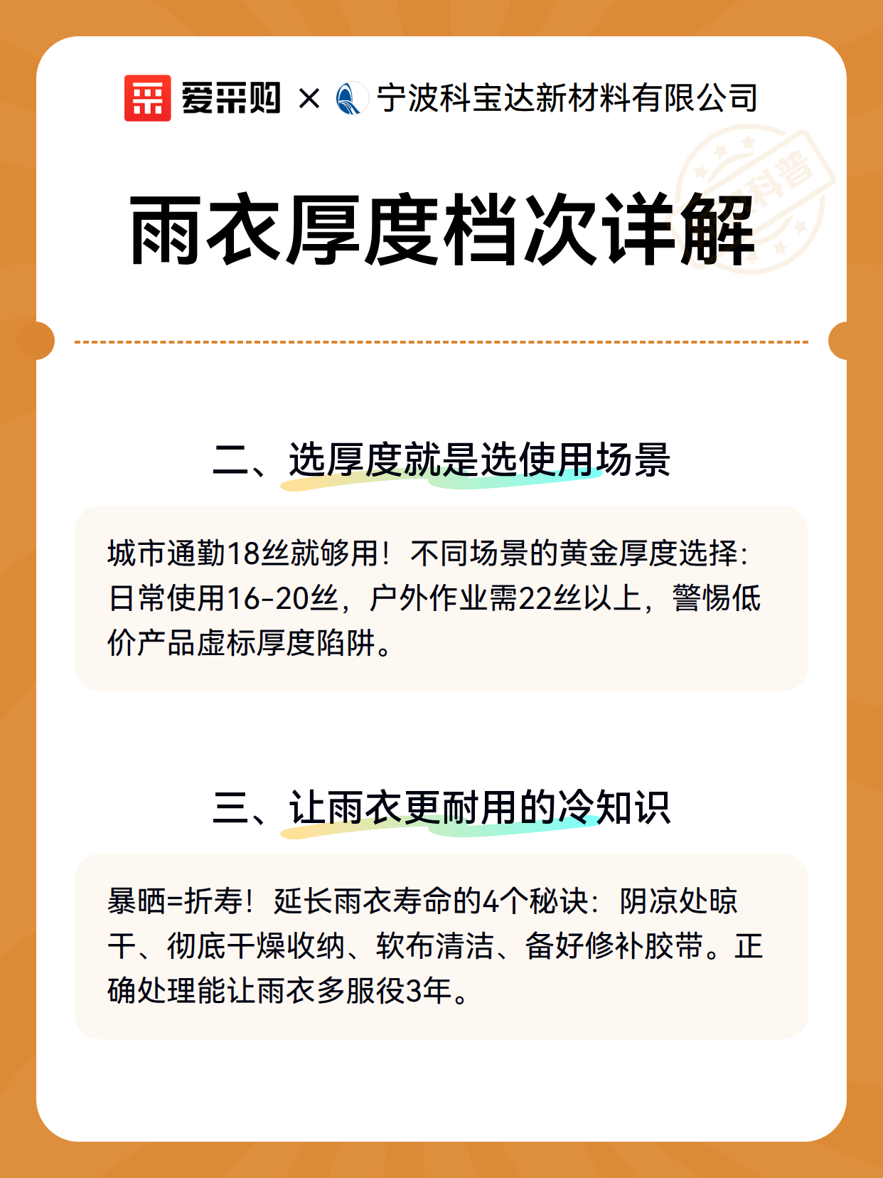 雨衣厚度档次详解（图3）
