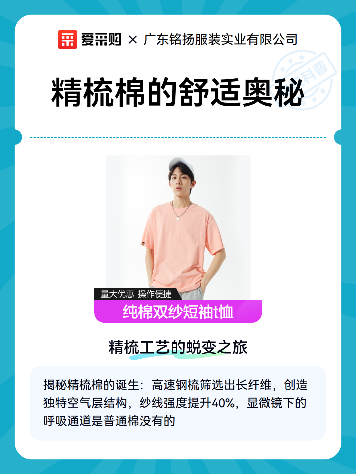 精梳棉的舒适奥秘（图2）