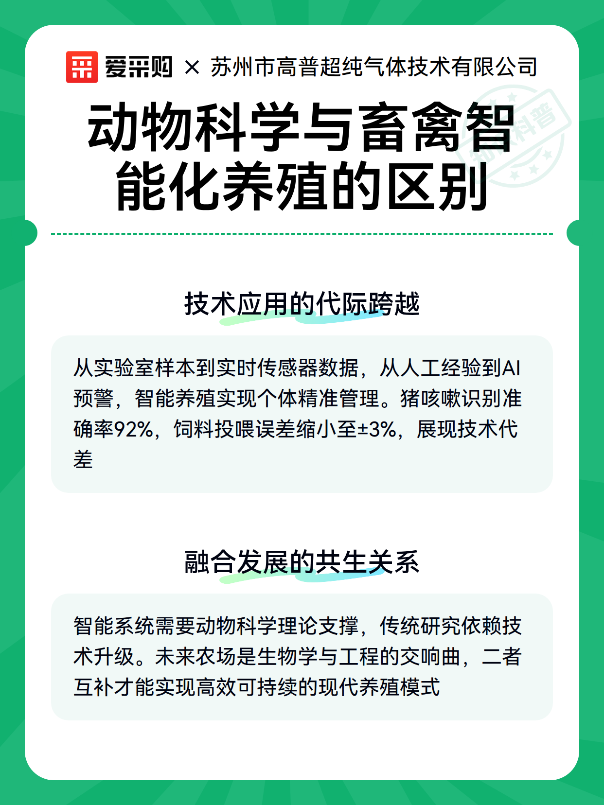 动物科学与畜禽智能化养殖的区别（图2）