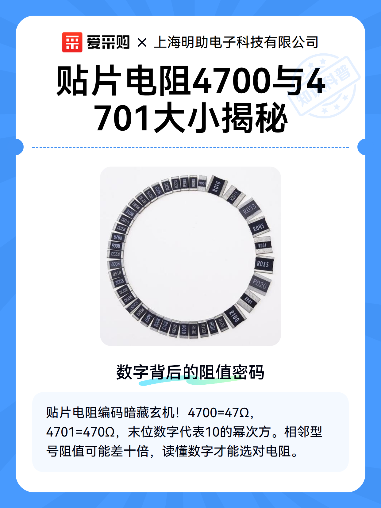 贴片电阻4700与4701大小揭秘（图2）