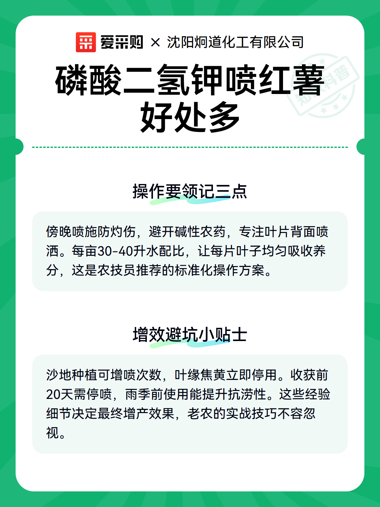 磷酸二氢钾喷红薯好处多（图3）