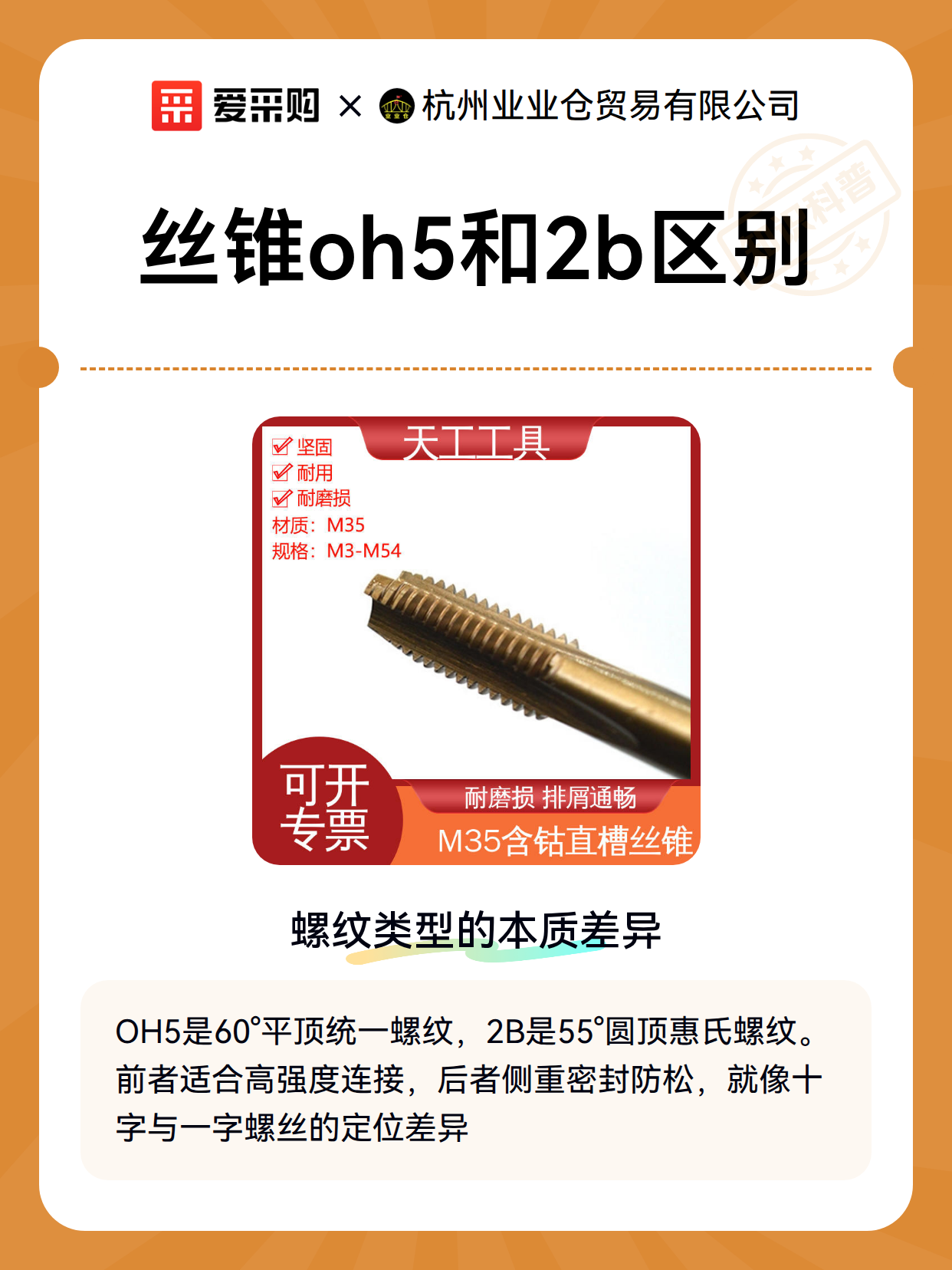 丝锥oh5和2b区别（图2）