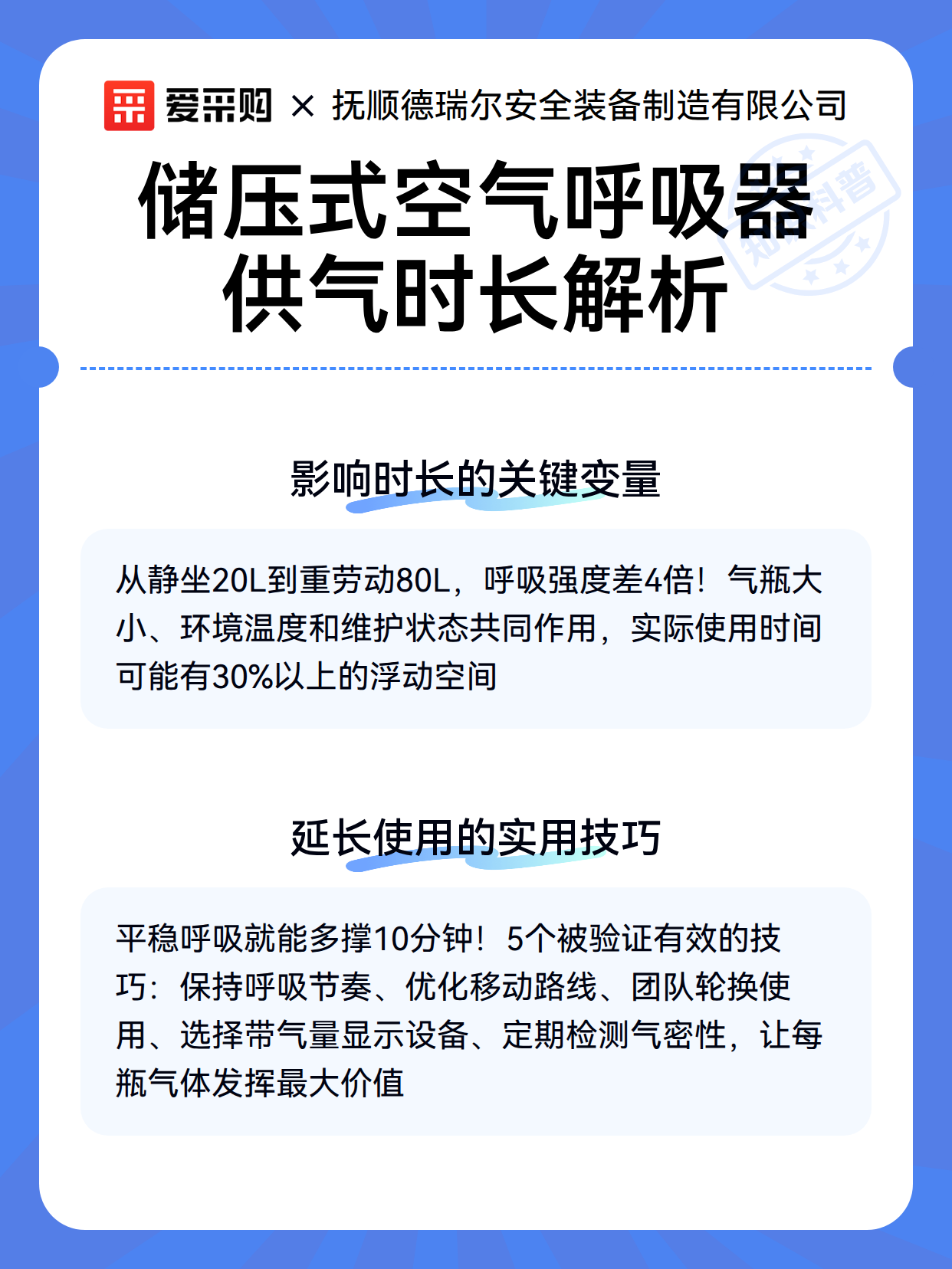 储压式空气呼吸器供气时长解析（图3）