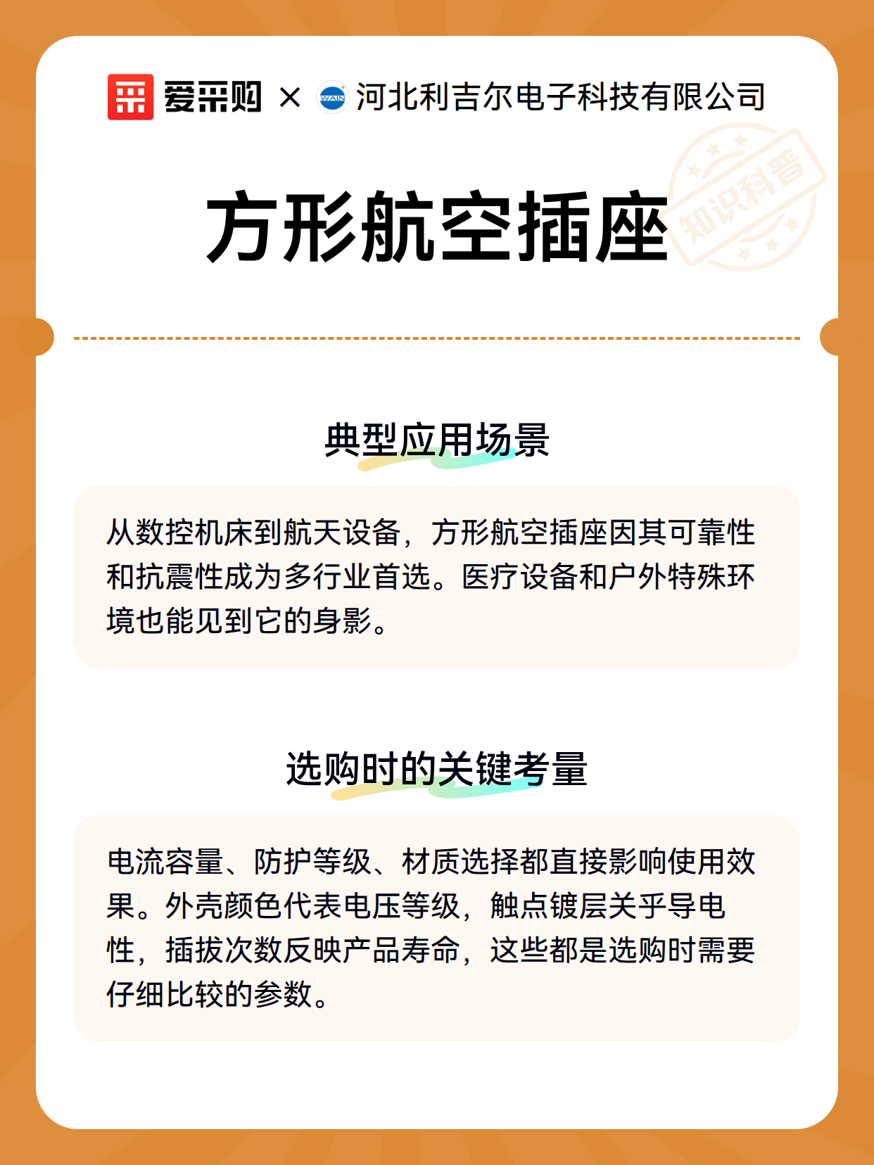 方形航空插座（图3）