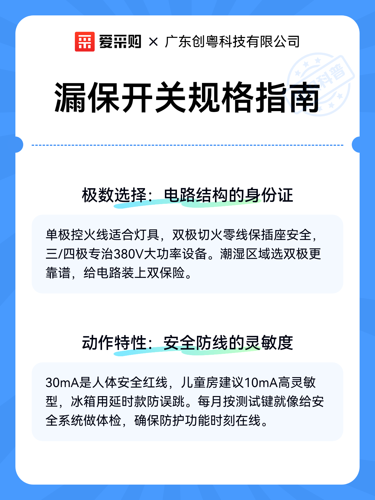 漏保开关规格指南（图2）