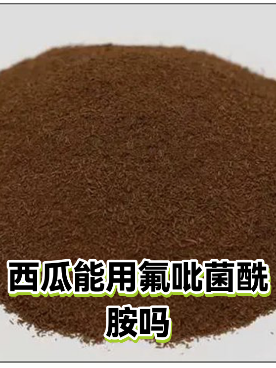 西瓜能用氟吡菌酰胺吗（图1）