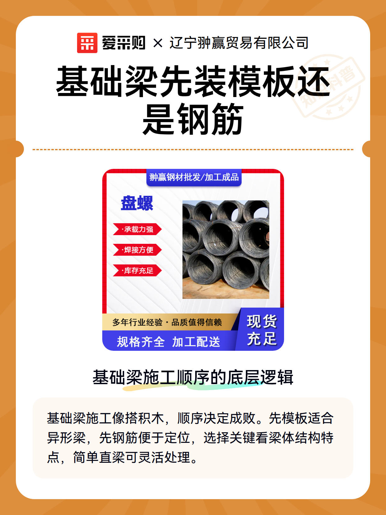 基础梁先装模板还是钢筋（图2）