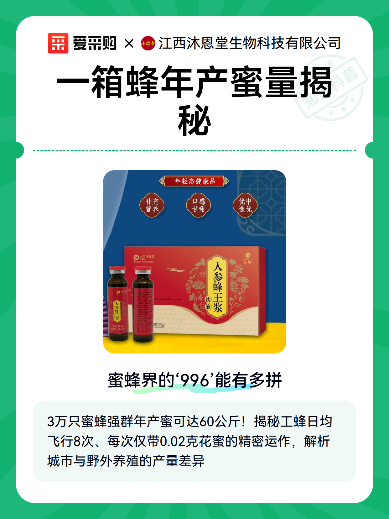 一箱蜂年产蜜量揭秘（图1）