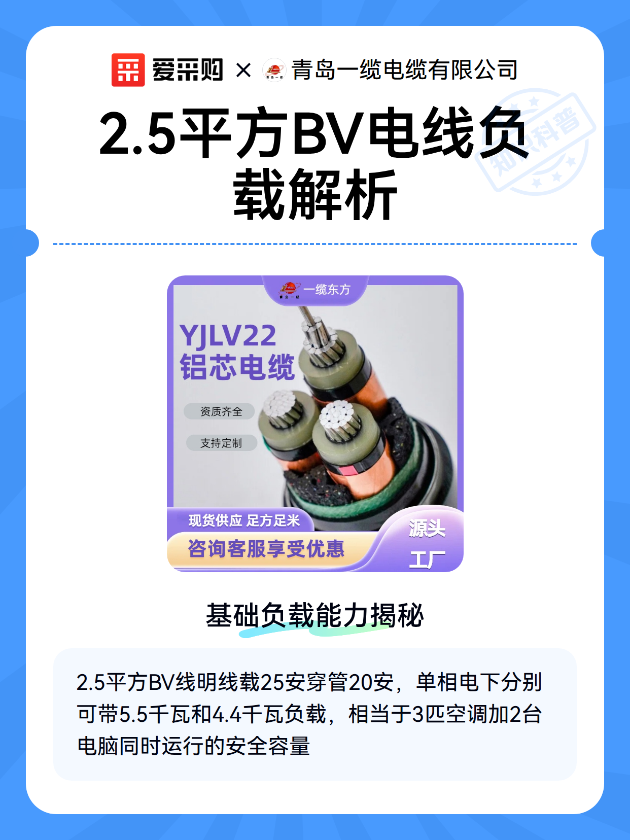 2.5平方BV电线负载解析（图2）