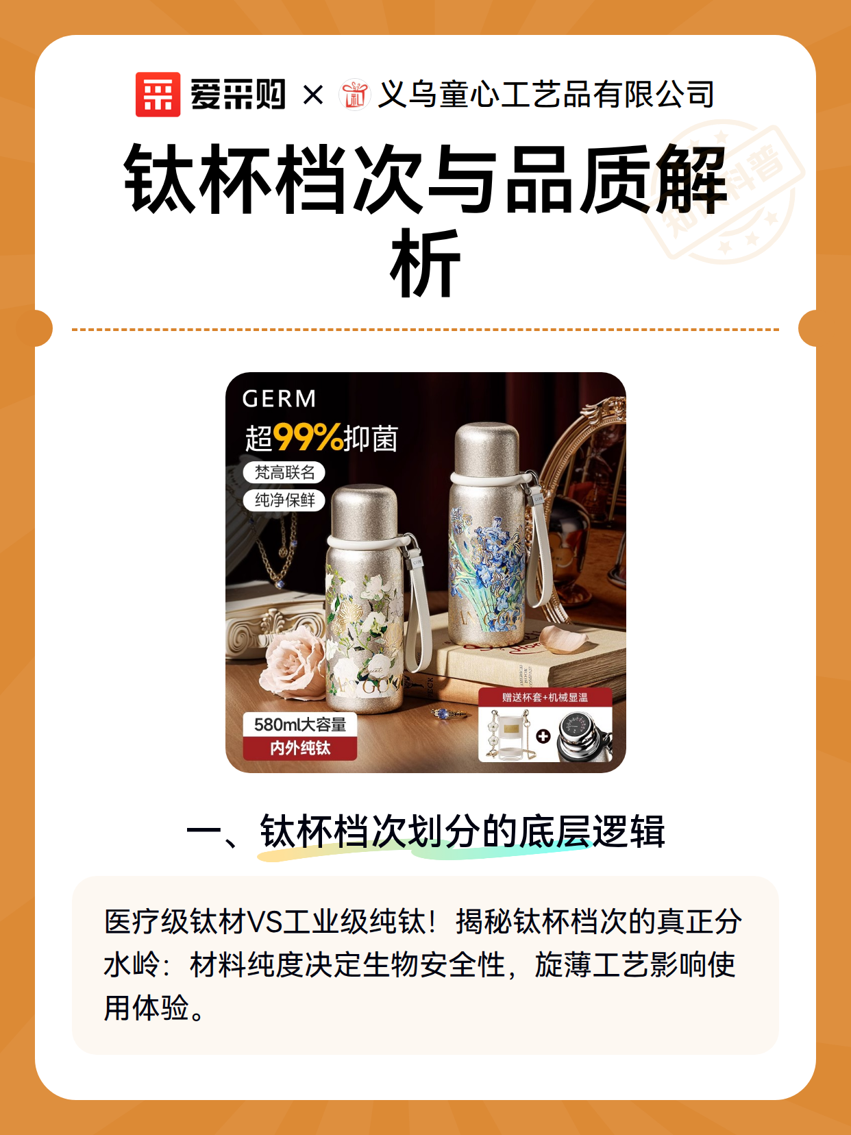 钛杯档次与品质解析（图1）