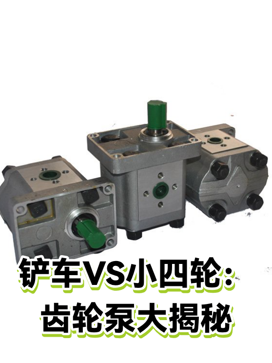 铲车VS小四轮：齿轮泵大揭秘（图1）