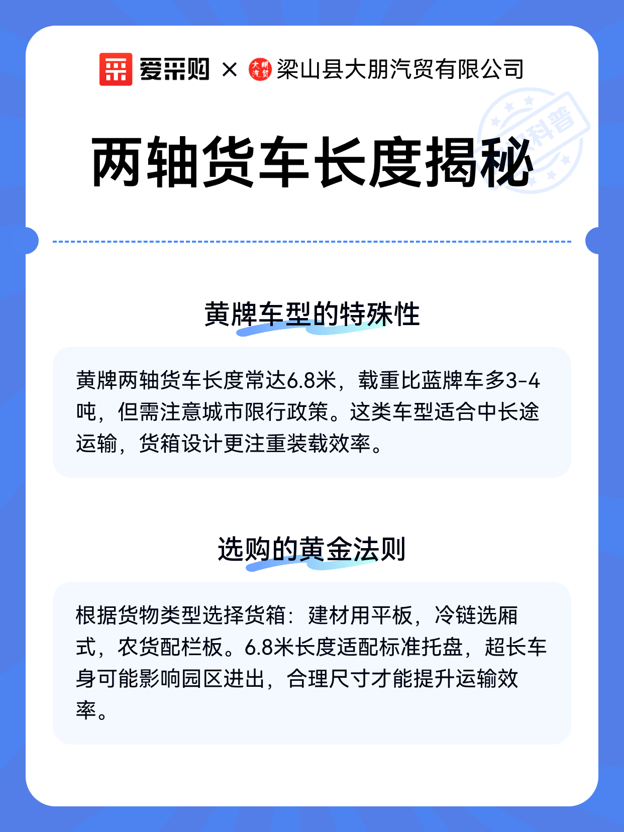 两轴货车长度揭秘（图2）